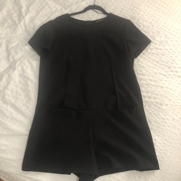 Zara Navy Romper - Picture 1 of 3